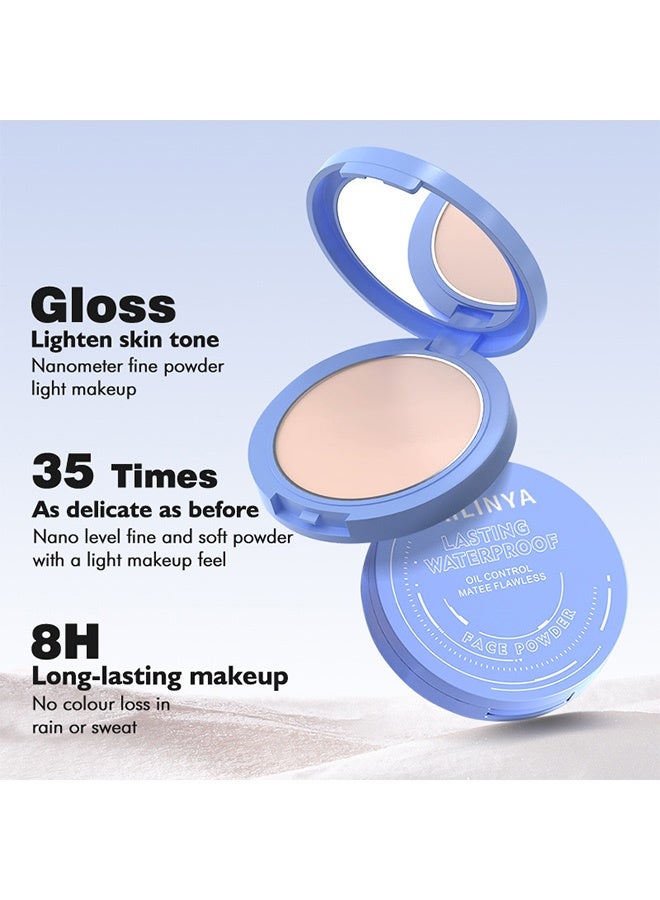 KAILINYA Japanese-style makeup powder for concealing blemishes and shaping features, water-resistant, sweat-proof, long-lasting, non-fading, 10g ( #CALASSIC IVORY ) - Image 4